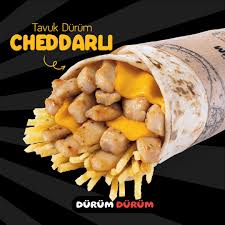 CHEDDAR SOSLU TAVUK DÜRÜM
